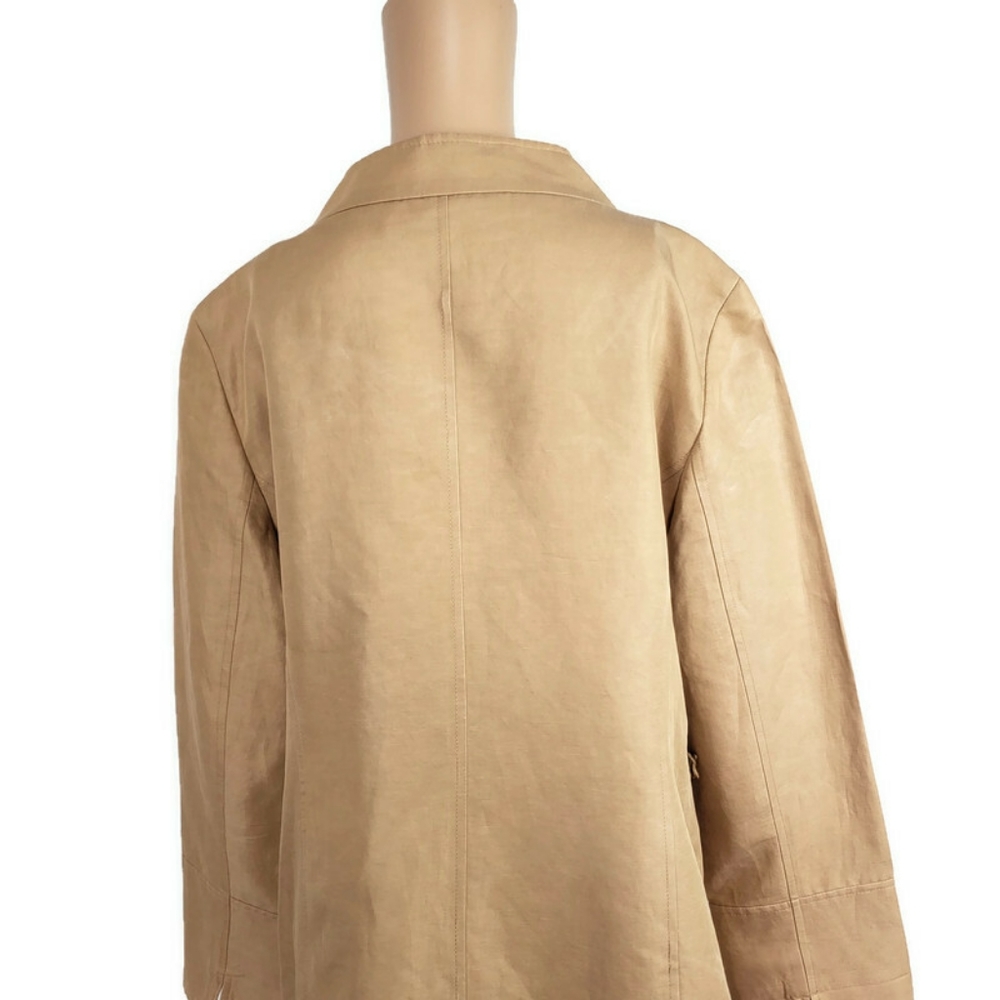 Lafayette 148 New York linen blend jacket size 12 - Picture 3 of 10